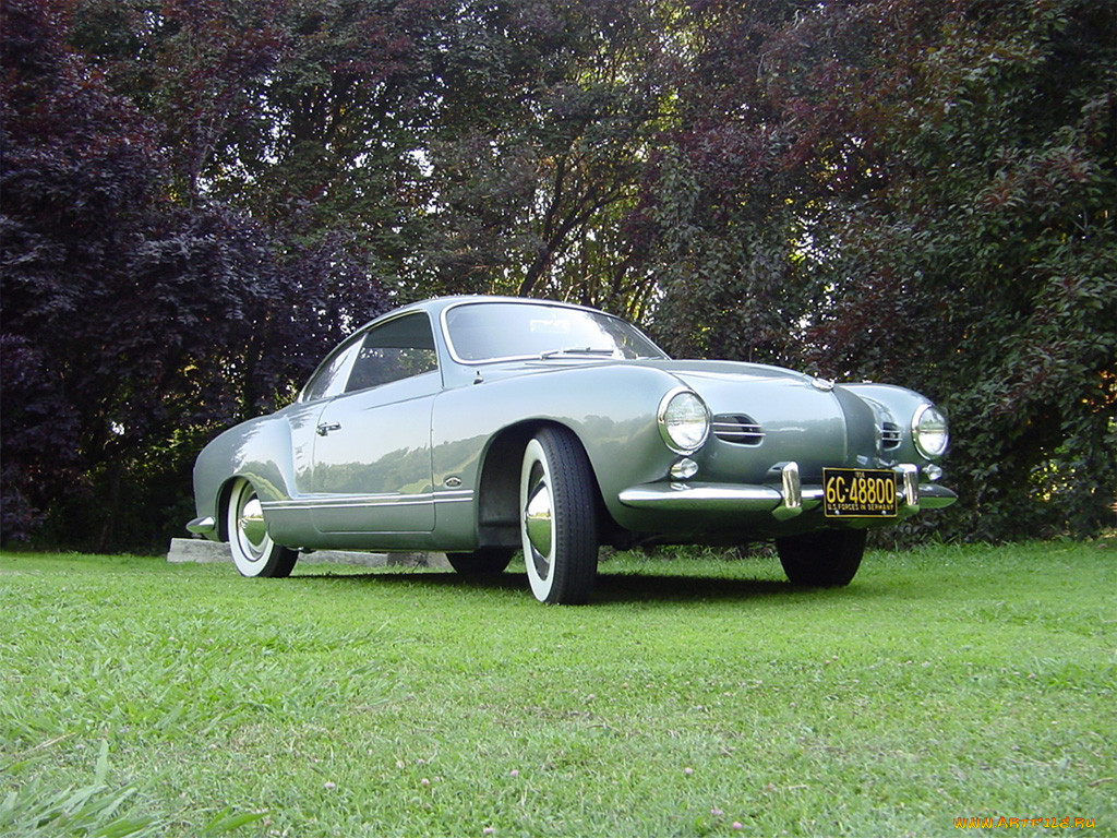 1956, karmann, ghia, single, cab, , volkswagen